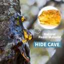 Hide Cave Aquarium Decorations-Premium Resinous Natural Hideout Fit for Aquariums & Terrariums, Reptiles, Amphibians, Fish Playground