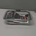 Rubbermaid Brilliance Glass Food Storage Container, 8-Cup Food Container with Lid (2 Pieces Total), BPA Free and Leak Proof