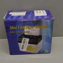 Portable Paper Shredder USB Mini Paper Shredder with Letter Opener Battery Powered A6/Folded A4 Paper Cutting Machine for Office Home School Desktop Stationery