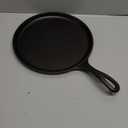 Lodge Cast Iron Griddle and Hot Handle Holder, 10.5", Black/Red