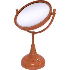 Allied Brass DM-2/4X-ASP 8 Inch Vanity Top Make-Up Mirror 4X Magnification, Autumn Sparkle