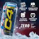 C4 Ultimate Energy Drink with Zero Sugar, Frozen Bombsicle, 12pk (EXP 12/31/27)