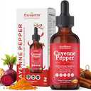 Cayenne Pepper Capsaicin Supplements (1 Bottle (2 Fl Oz / 30 Servings)), EXP: 06/09/2027