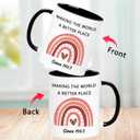 WOSIWULA 62th Birthday Coffee Mug Cup, 11oz, Black, Ceramic, Turning 62 Year Old Birthday Gifts for Her, Him, Mom, Dad, Family & Friends (1963)