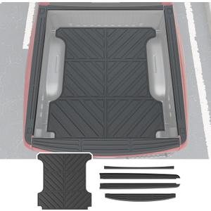 Truck Bed Mat Compatible with 2019 2020 2021 2022 2023 2024 2025 2026 Dodge Ram 1500 Bed Liner Truck Bed Rail Cap Replacement for 2019-2026 Dodge Ram 1500 Accessories