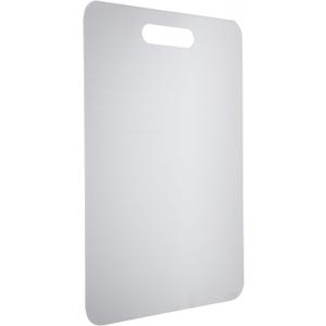 Stainless Steel Cutting Board Double-sided Non-slip Heavy Duty Kitchen Chopping Board 39x28cm for Household Vegetable and Fruit Preparation