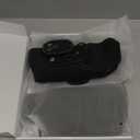 2-Pack Cordless Foot Massager for Neuropathy, Foot and Ankle Massager, Ankle Heating Pad with Massage, 6 Heat Levels & 3 Massage Modes with Timer (Black)