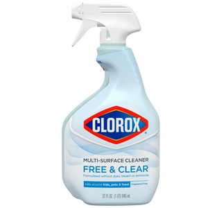 Pack of 3, Clorox Free & Clear Multi-Surface Cleaner - 32 fl oz
