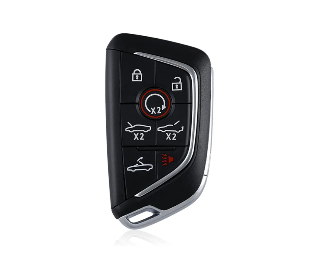 Fit for Chevy Corvette C8 2020-2024 Smart Key Fob 433MHz 49 Chip 6+1 Buttons Keyless Entry Remote FCC ID: YG0G20TB1