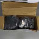 Crowye 3 Pieces Metallic Foil Spray Centerpiece Birthday Table Decoration Star Burst Centerpieces Graduation Table Decor for Birthday 2026 Party Holiday(Black)