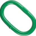 Campbell VO-3 Grade 100 Cam-Alloy Oblong Master Link, Painted Green, 1-1/8" Diameter, 30000 lbs Load Capacity