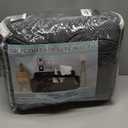 Fancy Collection 3pc Set Slipcover Set Furniture Cover Spandex Set Includes Sofa and Love-Seat and Chair Covers Solid New (Grey)