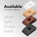 MOCTUS 4 Quilt Hangers for Wall Display, Decorate with Your Blanket and Tapestry, Wooden Rug Hangers for Wall Hangings (Black, 4 Clips with Hardware)