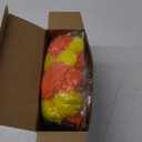 5 Pcs 50 Inch Diwali Artificial Marigold Garland with Wooden Lotus Hanging for Decoration Indian Pooja Decor Lotus Flower Decor Indian Pooja Ganesh Decorations for Home Wall New Year Gift