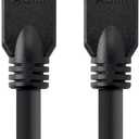 Monoprice HDMI Cable - 35 Feet - Black (No Logo) High Speed, 1080p@60Hz, 10.2Gbps, 24AWG, CL2, Compatible with UHD TV and More - Commercial Series