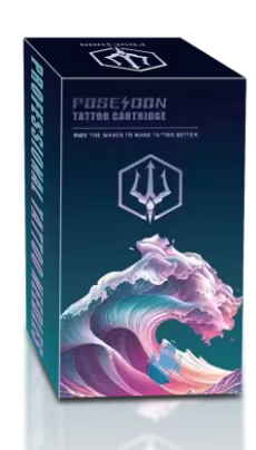 Poseidon 30Pcs Tattoo Cartridge Needles Assorted Mixed Size Round Liner Shader Magnum Curved/Round Mag # 12 Standard 3RL 5RL 7RL 9RL 5RS 7RS 9RS 7RM 9RM 9M1 Disposable Membrane for Tattoo Pen