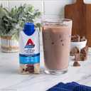 Atkins Milk Chocolate Delight High Protein Shake, 15g Protein, Low Glycemic , 2g Net Carb, 1g Sugar, Keto Friendly , Chocolate Flavored Protein Shakes, 12 Count