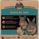 Oxbow Alfalfa, Guinea Pig Hay, Rabbit Hay, Small Pet Bunny Supplies, All Natural Grass for Guinea Pig, Bunny, Chinchilla & Hamster, Oxbow Rabbit Supplies, Grown in USA, 9 lb box (9 Pound (Pack of 1))