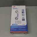 TAILI Shower Grab Bar, 2 Pack 12 Inch Suction Grab Bars for Bathtubs and Showers for Elderly, Shower Handle for Seniors Bathroom Safety Grip, No Drilling Removable,Grey (Gray)