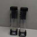 Humane Mouse Traps, 12 inches Enlarged No Kill Rat Live Traps for Chipmunks, Reusable Catch and Release Mice, Pet and Children Friendly Mouse Trap That Work (Black 2Pack)