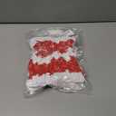 2 x FINGOOO Mini Red Santa Hats,30 Pieces Christmas Hat for Crafts 2.8 x 5 Small Santa Hats for Xmas Party Table Dinner Decorations