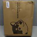 Elevated Dog Bed, Raised Outdoor Dog Bed for Large Sized Dogs, Portable Cooling Pet Cot with Breathable & Washable Mesh, Indoor & Outdoor Pet Hammock with Skid-Resistant Feet. (L(43.30"x31.90"x8.00"), Grey)