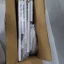 iDavosic.ly 7 Tier Large Plant Stand Indoor, 10 Inch Wide Tall Corner Metal Plant Stands Outdoor for Multiple Plants, Folding Tiered Flower Display Holder Rack Shelf, White