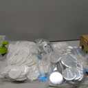 Button Maker Machine Multiple-Sizes - Pin Maker Machine 1.25 inch+2.25 inch, Interchangeable Button-models Badge Button Press Machine with 200 Sets 32+58mm Button Maker Supplies&Circle Cutter