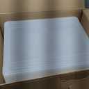 IRIS USA File Box, Plastic File Organizer with Lids for Letter/Legal File, Portable Document Box For Moving, Storage Bin with Durable and Secure Lid, Stackable Nestable BPA-Free, Pearl 35 Qt. 4 Pack