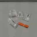 Probrico (5 Pack) Flat Black Square Cabinet Knobs Stainless Steel 2 Inch(50mm) Overall Length Drawer Pulls Single Hole T Bar Cabinet Pulls Kitchen Cabinet Hardware