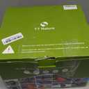 TT Nature Bird Feeder with Camera, Upgraded 1.5L Smart Birdhouse Al Identify for 10000 Plus Species, Auto Capture & Real-time Notifications, Ideal Gift for Bird Lovers (Iron Roof)