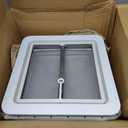 Camco RV Roof Vent Kit - Features Waterproof Design & Translucent Lid - Seals Out Wetness & Insects While Providing Better Airflow - Replace Ventline, Jensen & Elixir Vents (40480)