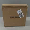 Auledio 2-Tier Countertop Fruit Vegetables Basket Bowl Storage With Banana Hanger,Chrome