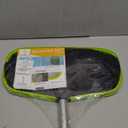 EcoNour Large 17.5" Swimming Pool Net | Heavy Duty Pool Leaf Catcher for Pool Cleaning | Reinforced Double Layer Leaf Skimmer Net for in and Above Ground Pools | Leaf Rake Net for Pond