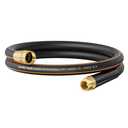Giraffe Tools Garden Hose 6ft x 5/8", Short Water Hose Heavy Duty, Lightweight, Flexible Hybrid Hose with Swivel Handle, Male to Female Fittings
