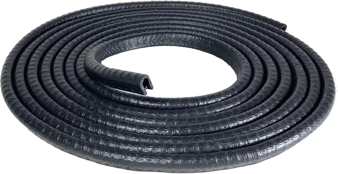 Edge Trim Black Small, 1/ 8" Fits Edge (60 Feet)