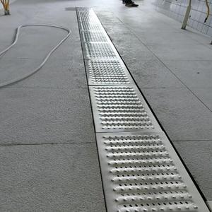 Yard Drainage Grate French Drain Cover, Wide 10 15 20 25 30 40 CM Trench Drain System Replacement Covers/ Outside Driveway Drain Channel Plate for Sidewalk Park Garden Mall, 304 Stainless Steel(58x15x