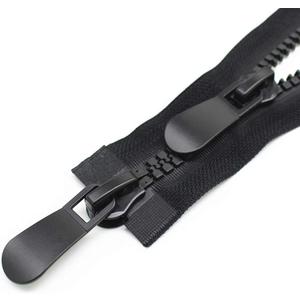YaHoGa #15 34" Huge Two Way Separating Plastic Zippers for Sewing, Parka, Winter Coat Heavy Duty Zippers Bulk (Huge Size)