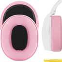 Geekria NOVA Replacement Ear Pads for Skullcandy Crusher Wireless, Crusher EVO, Crusher ANC, Hesh3, HeshEVO, HeshANC, Venue ANC Headphones Ear Cushions, Repair Parts (Pink)