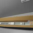 Lotus & Windoware Cordless, 2 Inch Faux Wood Blind, 34.5" Wide x 54" Long, Window Blinds, Blinds & Shades, Blinds for Indoor Windows, Embossed, Bright White