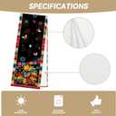 Linen Hispanic Heritage Month Table Runner 108 Inches Long National 22 Spanish Speaking Countries Latino Heritage Month Decorations and Supplies for School Classroom Office