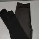 Fleece Lined Tights Sheer Women - Fake Translucent Warm Pantyhose Leggings Sheer Thick Tights for Winter, Size M