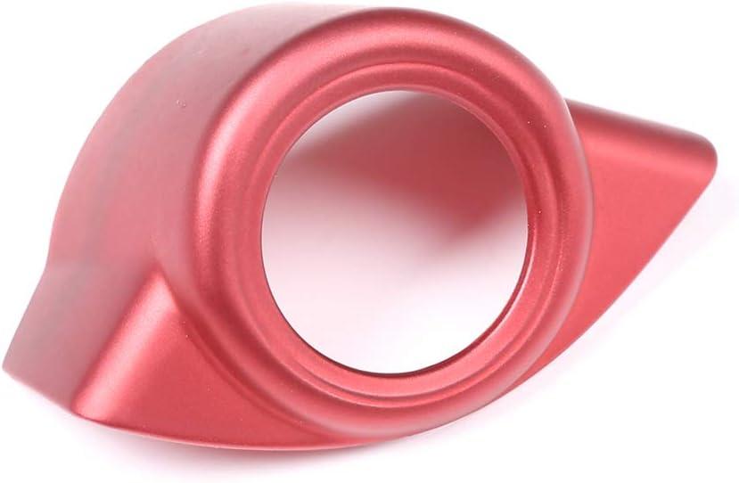 for Alfa Romeo Giulia Stelvio 2017-2019 ABS Plastic Car Start Engine Stop Cover Trim Accessories (Red)