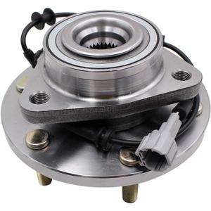 MACEL 515066 Front Wheel Hub Bearing Assembly Compatible with 2004-2007 Infiniti QX56, 2005-2007 Nissan Armada, 2004 Pathfinder, Pathfinder Armada, 2004-2007 Titan 6 Lugs W/ABS