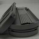 2 Pack Multi-Purpose Pull-Out Storage Organizers, Under Sink Organizers and Storage for Bathroom & Kitchen, Under Cabinet Organizers and storage, 12.8 Inch, Grey (Gray)