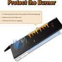 Spirit II E-310 Grill Replacement Parts for Weber Spirit E310 Natural Gas Grill Parts 3 Burner Spirit and Spirit 2 300 Series Spirit E-310 E-330 E330 310 GS4 7636 Flavorizer Bars 68950 Burner Tube Kit