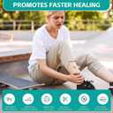 New Version Hydrocolloid Roll,2in*16ft Hydrocolloid Bandages for Wound Care,Medical-Grade Hydrocolloid Patch Bandages with Self-Adhesive, Flexible & Waterproof DIY Size & Shape (16FT)