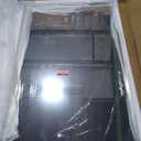 Keonjinn 60 x 36 Inch Black Bathroom Mirrors for Over Sink, Large Metal Framed Rectangle Vanity Mirror for Wall, Matte Black, Square Corner, Oversized, Sturdy & Solid(Horizontal/Vertical)