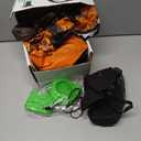 MXoSUM Adult Inflatable Dinosaur Costume Fancy Ride on Dinosaur Suit Blow up Trex Costume Dino Costume For Halloween (Brown)