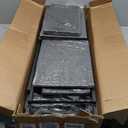 DWVO Dresser for Bedroom, Fabric Dresser with 8 Drawers, Chest of Drawers for Closet, Living Room (Black Grey)